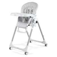 Стульчик для кормления Peg-Perego Prima Pappa Follow Me Linear Grey