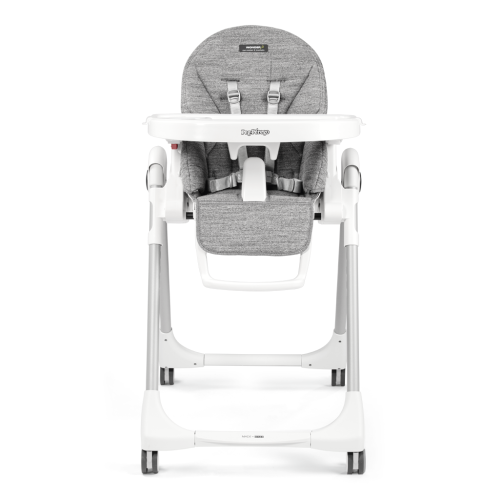 Стульчик для кормления Peg-Perego Prima Pappa Follow Me Wonder Grey