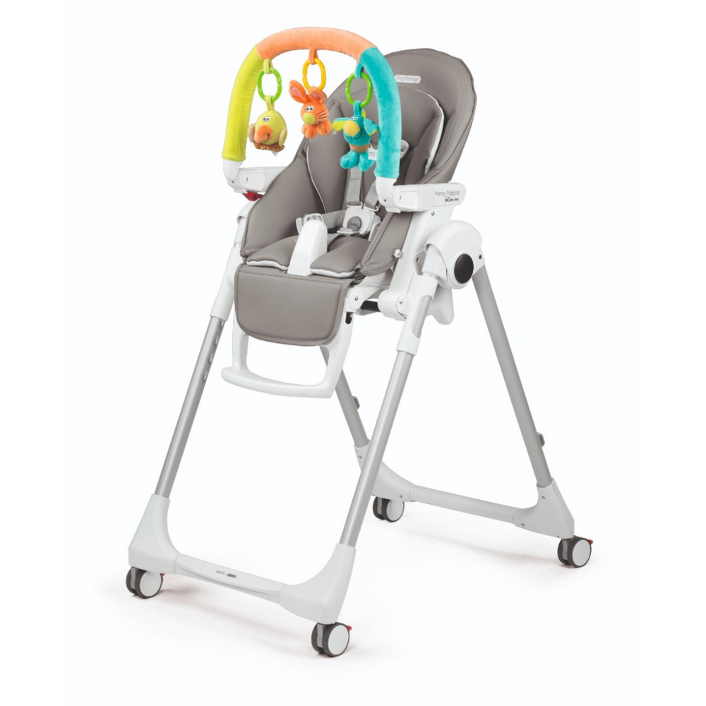 Стульчик для кормления Peg Perego Prima Pappa Follow Me Plus Ice