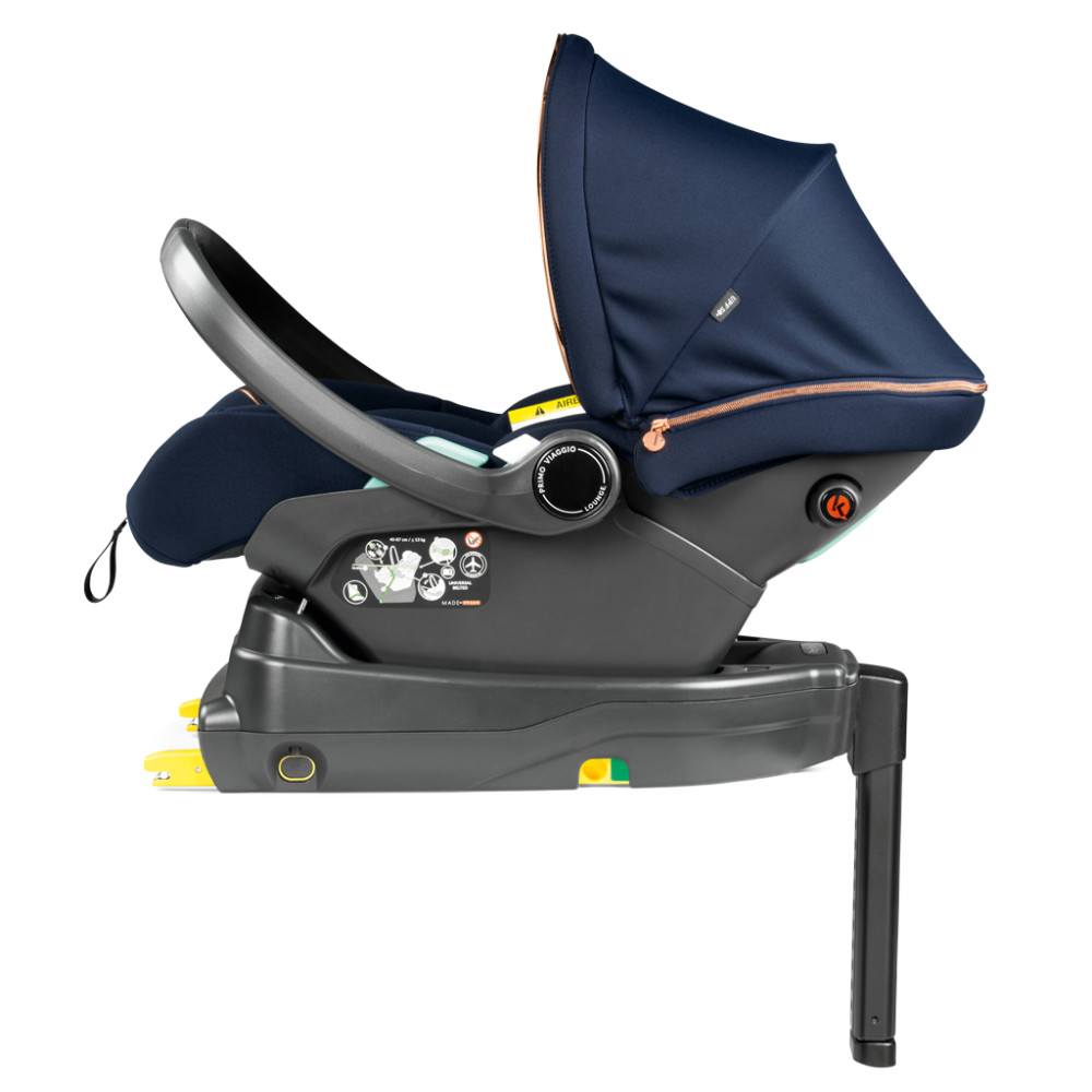 Коляска для новорожденных 3 в 1 Peg Perego Veloce TC Belvedere Lounge Blue Shine New