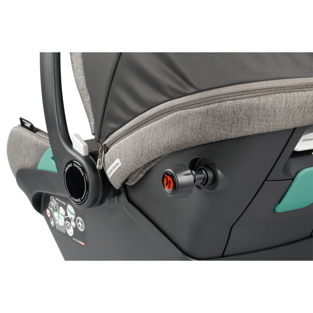 Коляска 3 в 1 Peg-Perego GT4 Lounge Modular City Grey