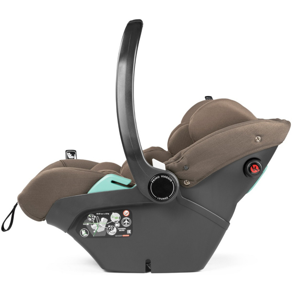 Коляска для новорожденных 3 в 1 Peg Perego Veloce TC Belvedere Lounge Pine Bark New