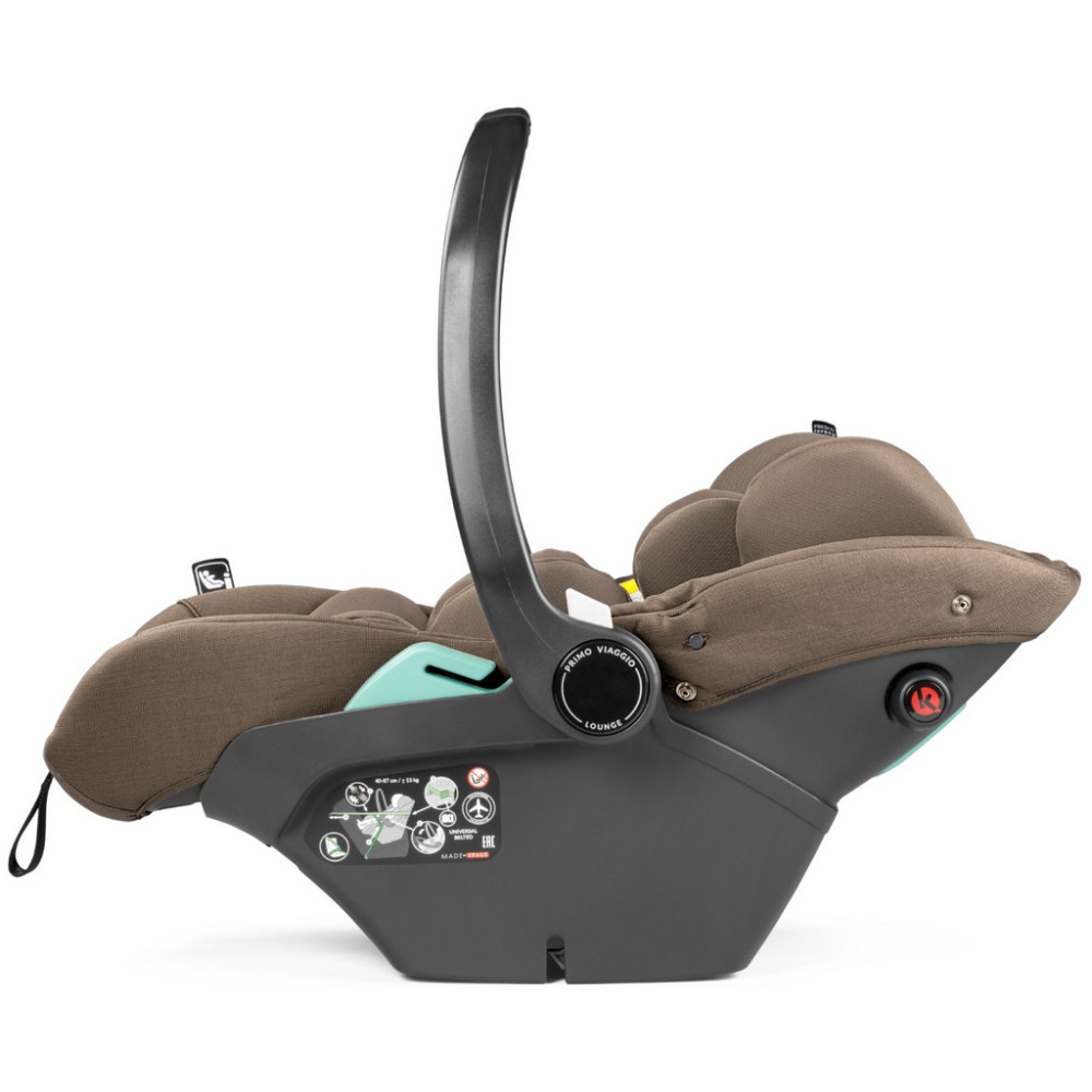 Коляска для новорожденных 3 в 1 Peg Perego Veloce TC Belvedere Lounge Pine Bark New