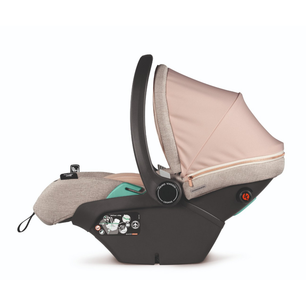 Коляска для новорожденных 3 в 1 Peg Perego Veloce TC Belvedere Lounge Mon Amour