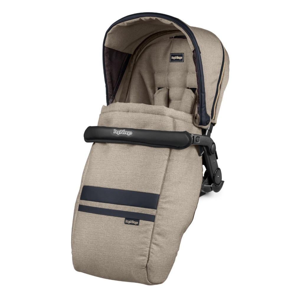 Коляска 2 в 1 Peg-Perego Team Primonido Combo Luxe Ecru