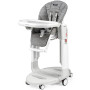 Стульчик для кормления Peg Perego Tatamia Follow Me Wonder Grey New