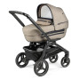 Коляска 3 в 1 Peg-Perego Team Elite i-Size Luxe Ecru