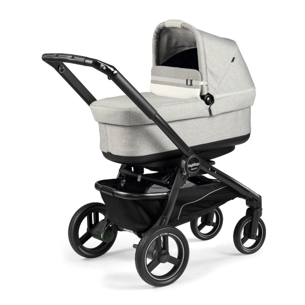 Коляска 2 в 1 Peg-Perego Team Pop-Up Combo Luxe Pure