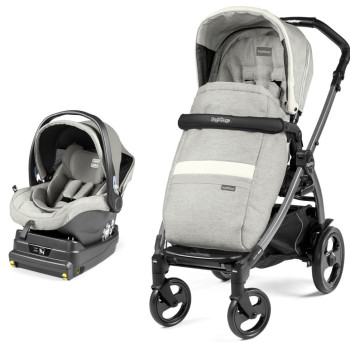 Коляска 2 в 1 Peg-Perego Book 51 i-Size Travel System Luxe Pure