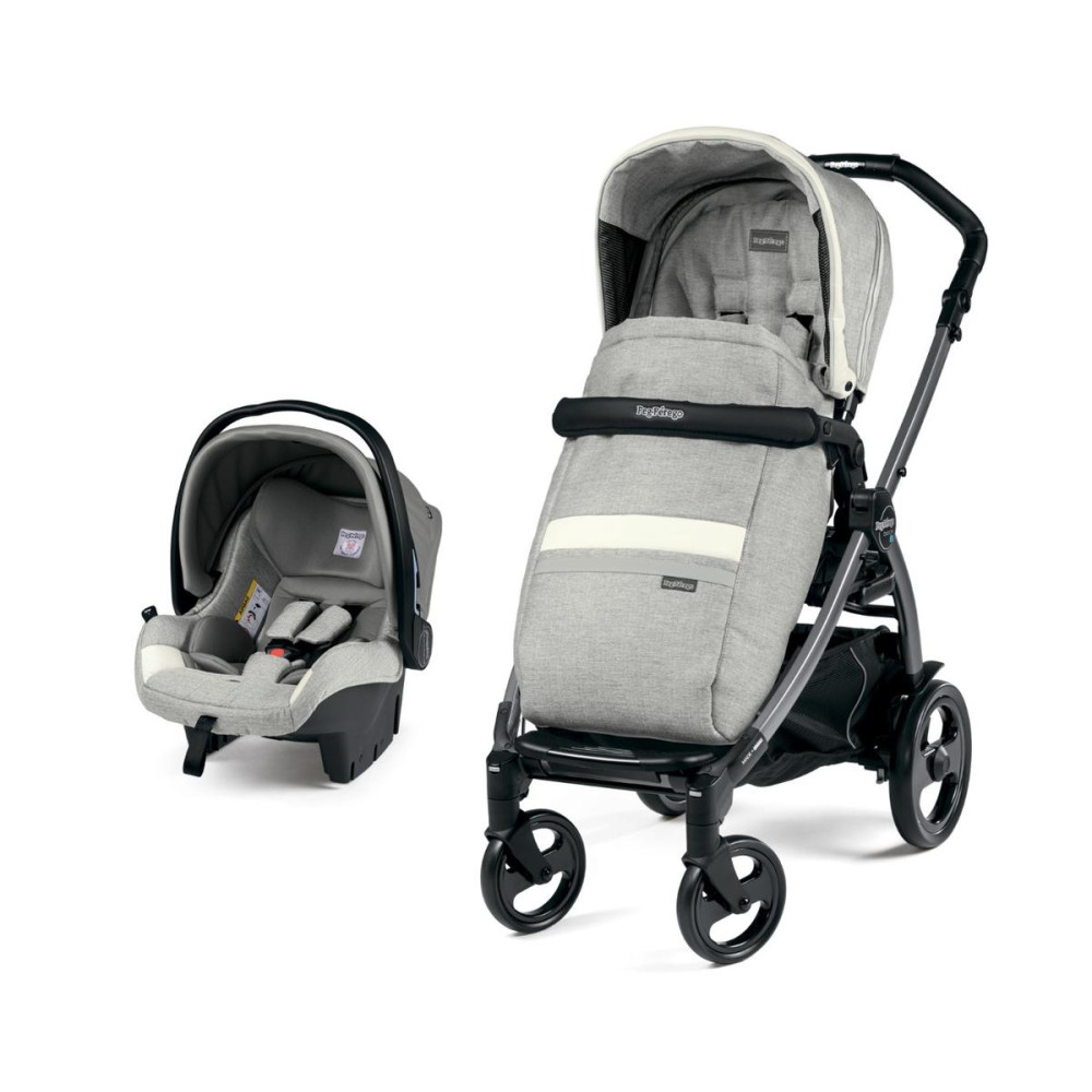 Коляска 2 в 1 Peg-Perego Book 51 SL Travel System Luxe Pure