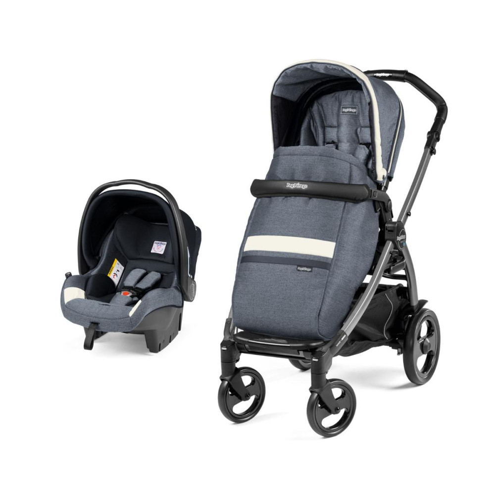 Коляска 3 в 1 Peg-Perego Book 51 Pop-Up SL Luxe Mirage