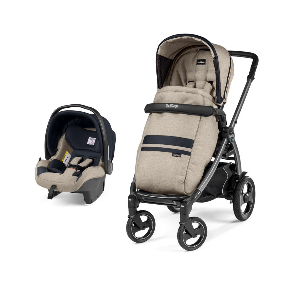 Коляска 2 в 1 Peg-Perego Book 51S SL Travel System Luxe Ecru