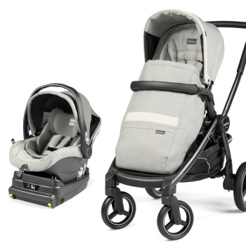Коляска 2 в 1 Peg-Perego Team i-Size Travel System Luxe Pure