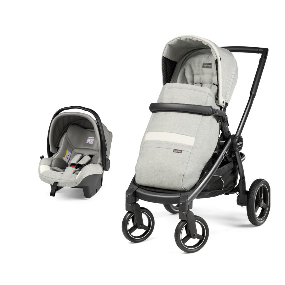 Коляска 2 в 1 Peg-Perego Team SL Travel System Luxe Pure