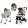 Коляска для новорожденных 3 в 1 Peg Perego Veloce Belvedere Lounge Astral