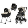 Коляска для новорожденных 3 в 1 Peg Perego Veloce Belvedere SLK Graphic Gold