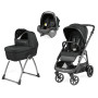 Коляска для новорожденных 3 в 1 Peg Perego Veloce Belvedere SLK Licorice