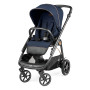 Коляска для новорожденных 2 в 1 Peg Perego Veloce TC Belvedere Blue Shine