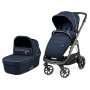 Детская коляска 2 в 1 Peg Perego Veloce Blue Shine Special edition