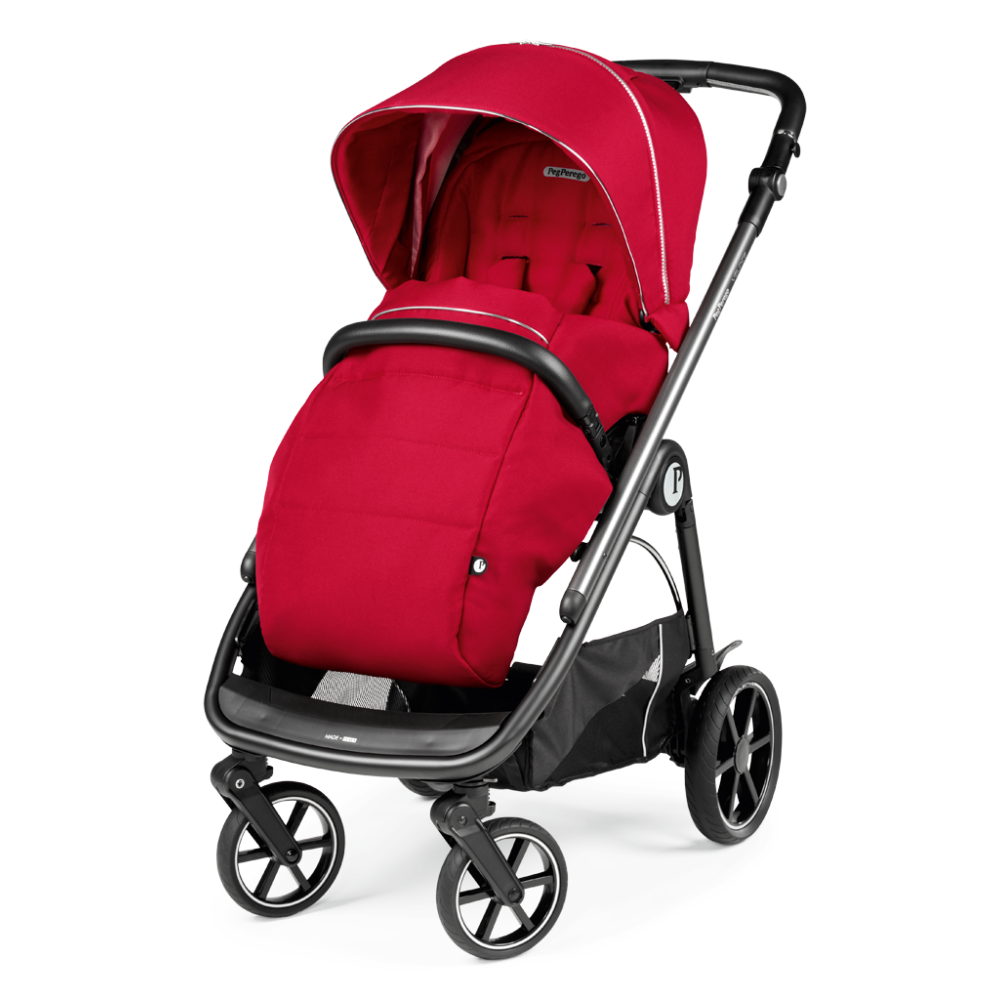 Детская коляска 3 в 1 Peg Perego Veloce Lounge Red Shine