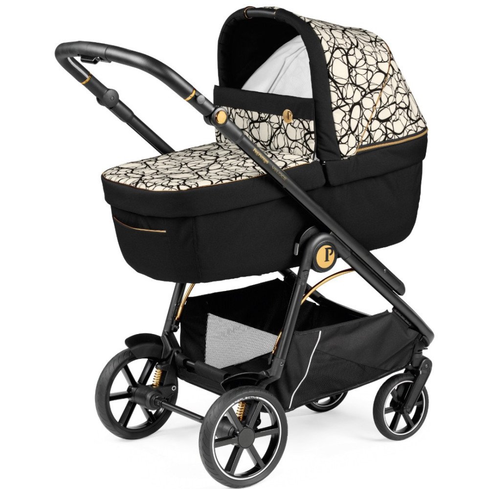 Детская коляска 3 в 1 Peg Perego Veloce Lounge Graphic Gold