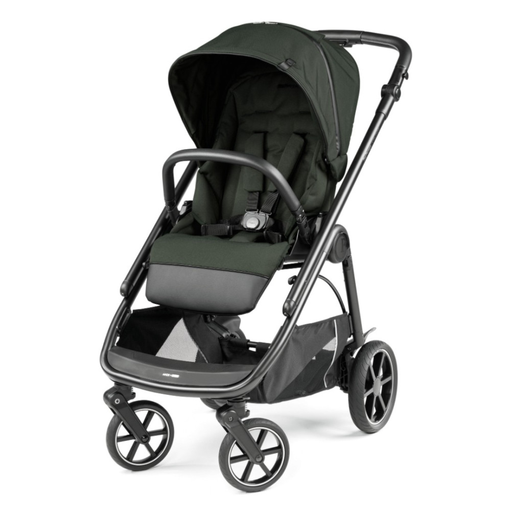 Коляска для новорожденных 3 в 1 Peg Perego Veloce Belvedere SLK Green