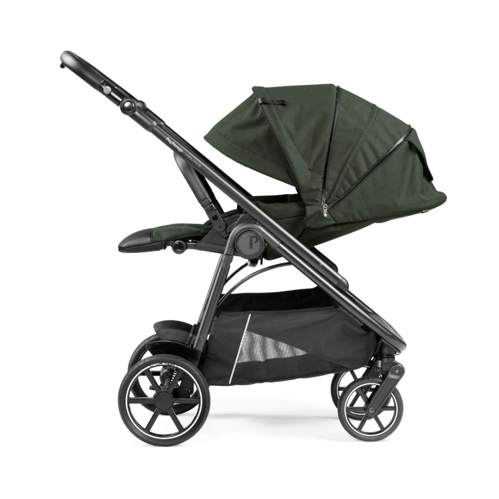 Коляска для новорожденных 2 в 1 Peg Perego Veloce Belvedere Green