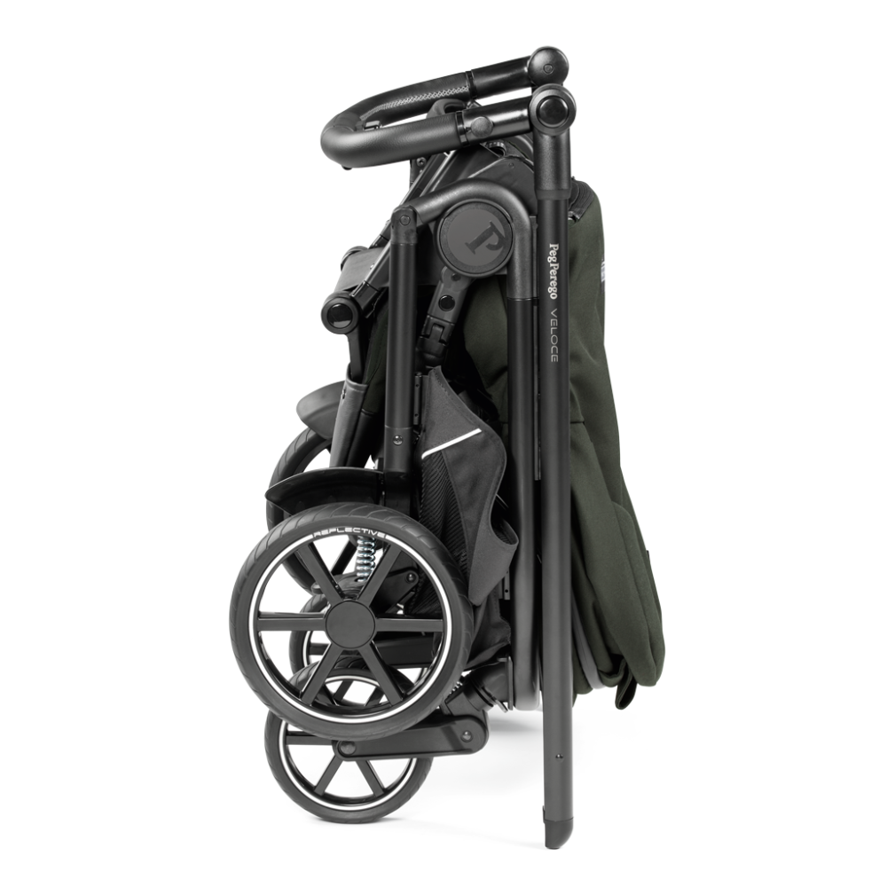 Детская коляска 3 в 1 Peg Perego Veloce Lounge Green