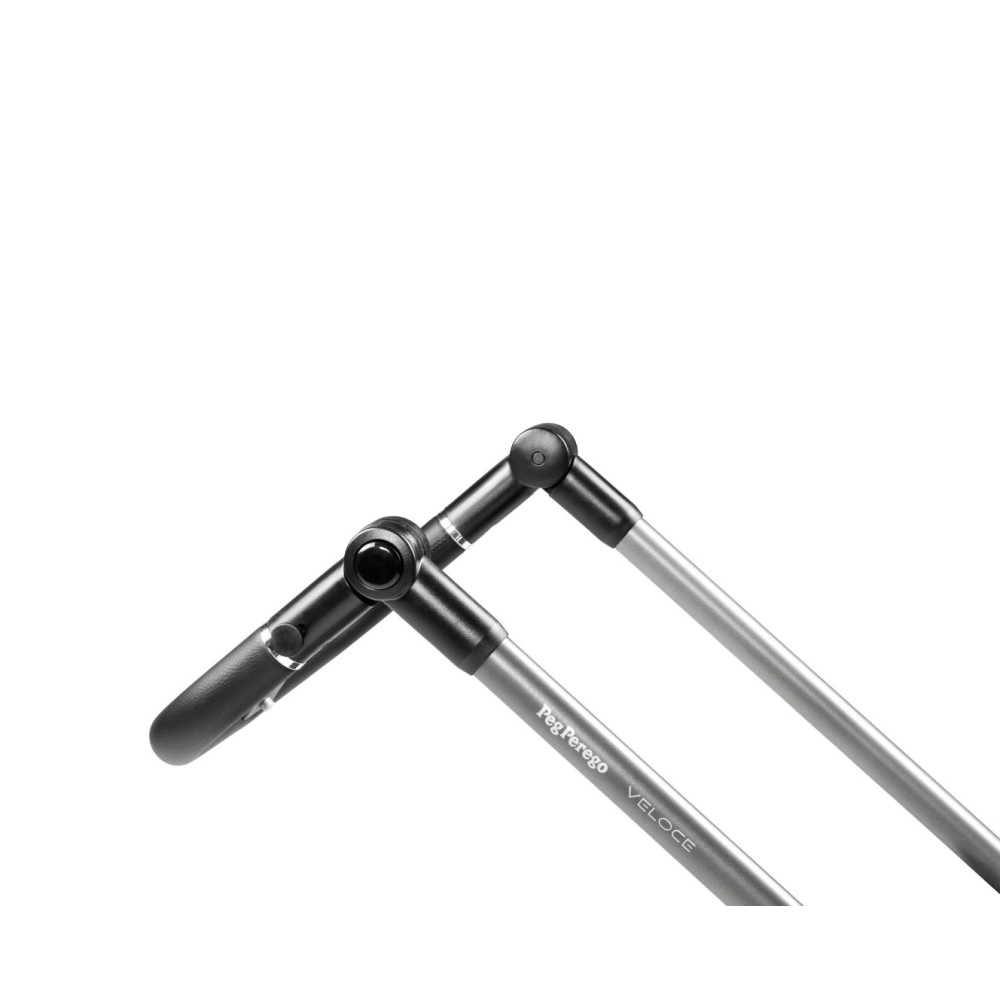 Коляска для новорожденных 3 в 1 Peg Perego Veloce Belvedere Lounge Mercury