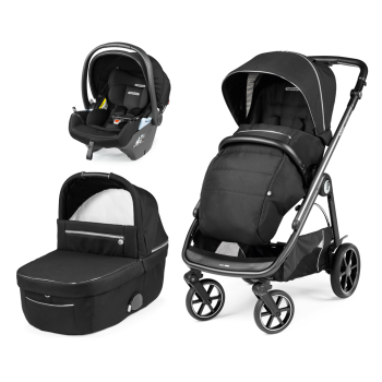 Коляска 2 в 1 Peg-Perego Veloce combo Black Shine