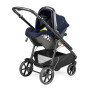 Детская коляска 3 в 1 Peg Perego Veloce SLK Blue Shine Special edition