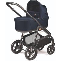 Коляска для новорожденных 2 в 1 Peg Perego Veloce TC Belvedere Blue Shine New