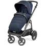 Детская коляска 3 в 1 Peg Perego Veloce TC SLK Blue Shine