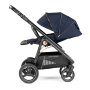 Детская коляска 3 в 1 Peg Perego Veloce TC SLK Blue Shine