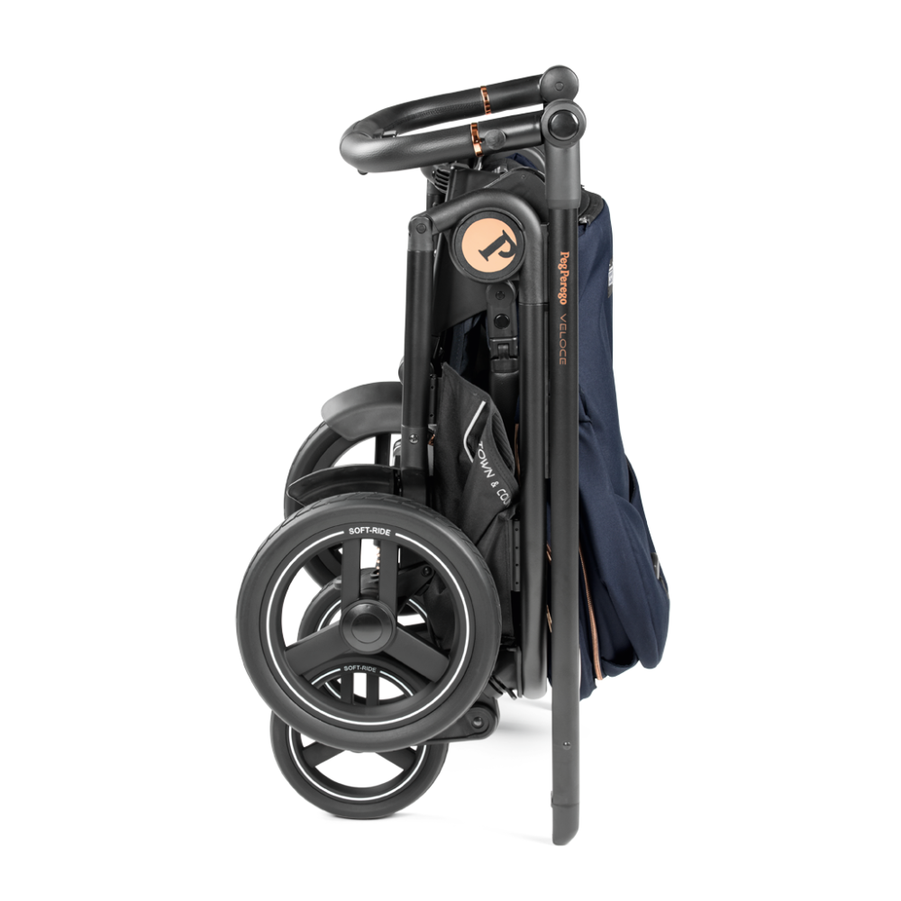 Детская коляска 2 в 1 Peg Perego Veloce TC Blue Shine