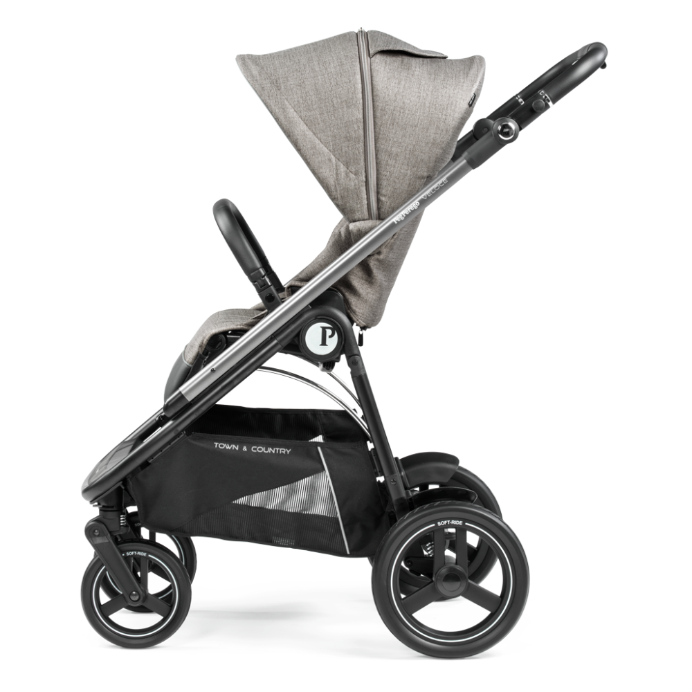 Детская коляска 3 в 1 Peg Perego Veloce TC SLK City Grey