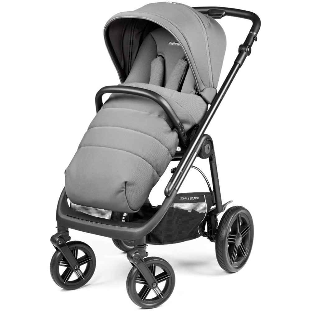 Коляска для новорожденных 2 в 1 Peg Perego Veloce TC Belvedere Mercury New