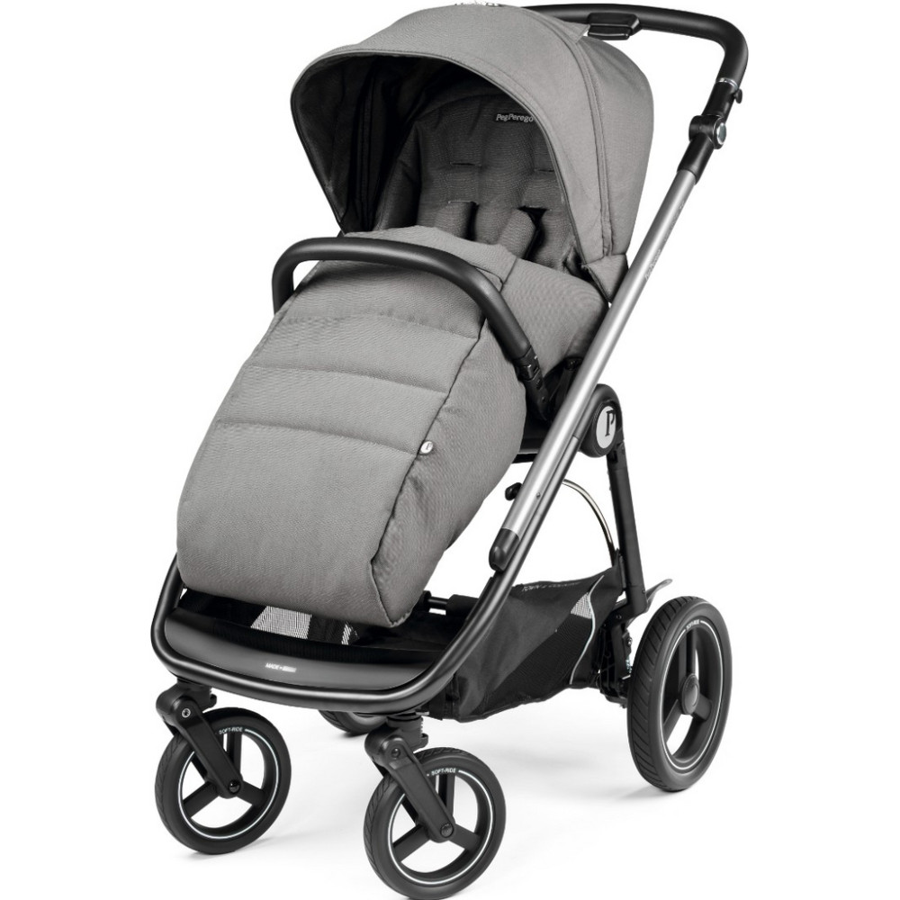 Коляска для новорожденных 2 в 1 Peg Perego Veloce TC Belvedere Mercury