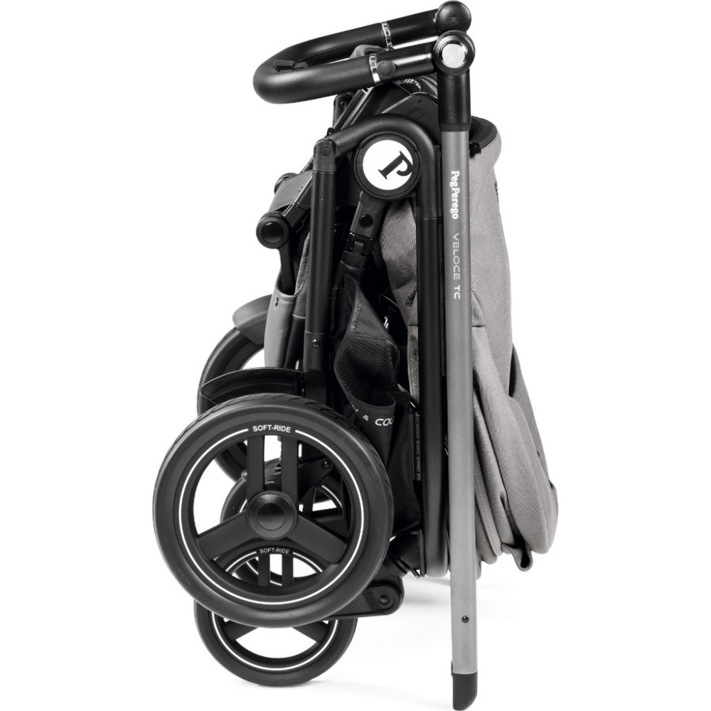 Коляска для новорожденных 2 в 1 Peg Perego Veloce TC Belvedere Mercury