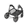 Коляска для новорожденных 3 в 1 Peg Perego Veloce TC Belvedere SLK Metal New