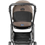 Коляска для новорожденных 3 в 1 Peg Perego Veloce TC Belvedere Lounge Pine Bark New