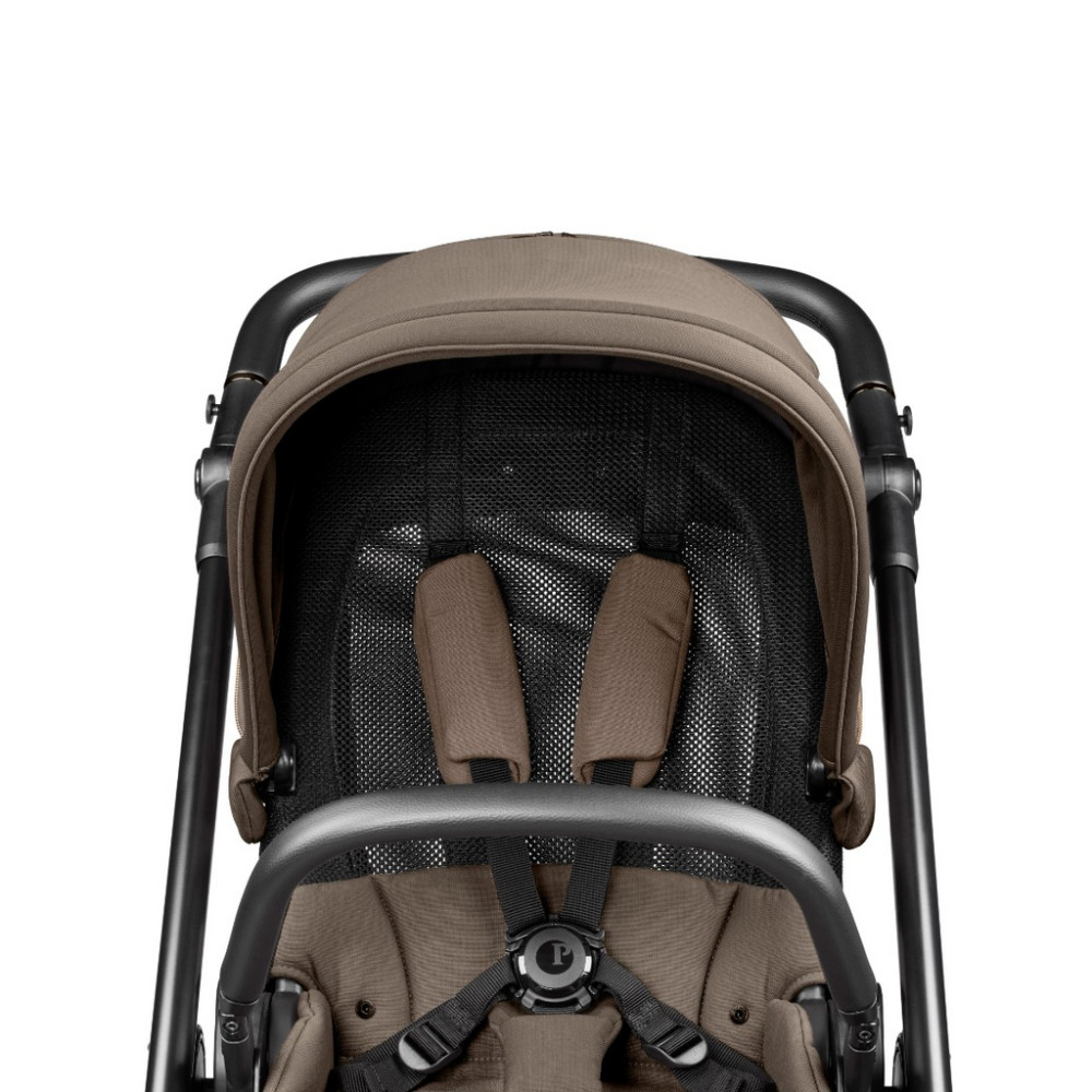 Коляска для новорожденных 3 в 1 Peg Perego Veloce TC Belvedere Lounge Pine Bark New