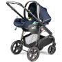 Коляска для новорожденных 3 в 1 Peg Perego Veloce TC Flex Lounge Blue Shine New