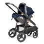 Детская коляска 3 в 1 Peg Perego Veloce TC SLK Blue Shine