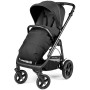 Коляска для новорожденных 2 в 1 Peg Perego Veloce TC Belvedere True Black New