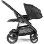 Коляска для новорожденных 2 в 1 Peg Perego Veloce TC Belvedere True Black New