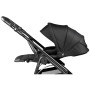 Коляска для новорожденных 2 в 1 Peg Perego Veloce TC Belvedere True Black New