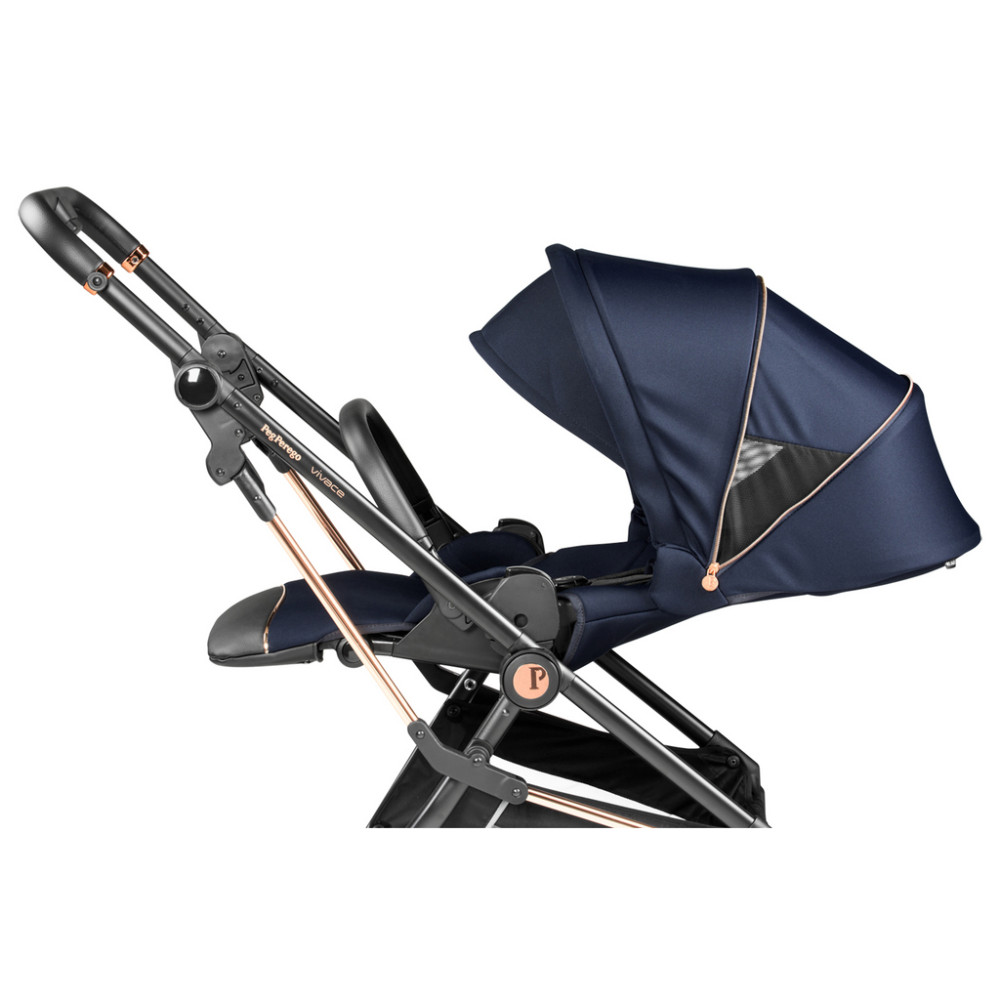 Коляска 3 в 1 Peg Perego Vivace SLK Blue Shine