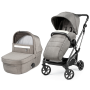 Детская коляска 2 в 1 Peg Perego Vivace City Grey