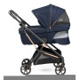 Детская коляска 3 в 1 Peg Perego Vivace  SLK Blue Shine Special edition